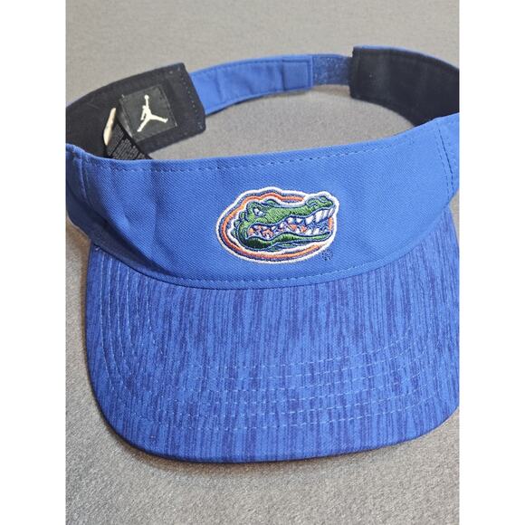 Nike Florida Gators Visor Blue Strapback Jordan Jumpman Air NCAA University - Picture 1 of 10